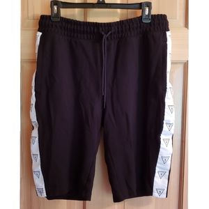 GUESS Shorts Medium Black/White Men's